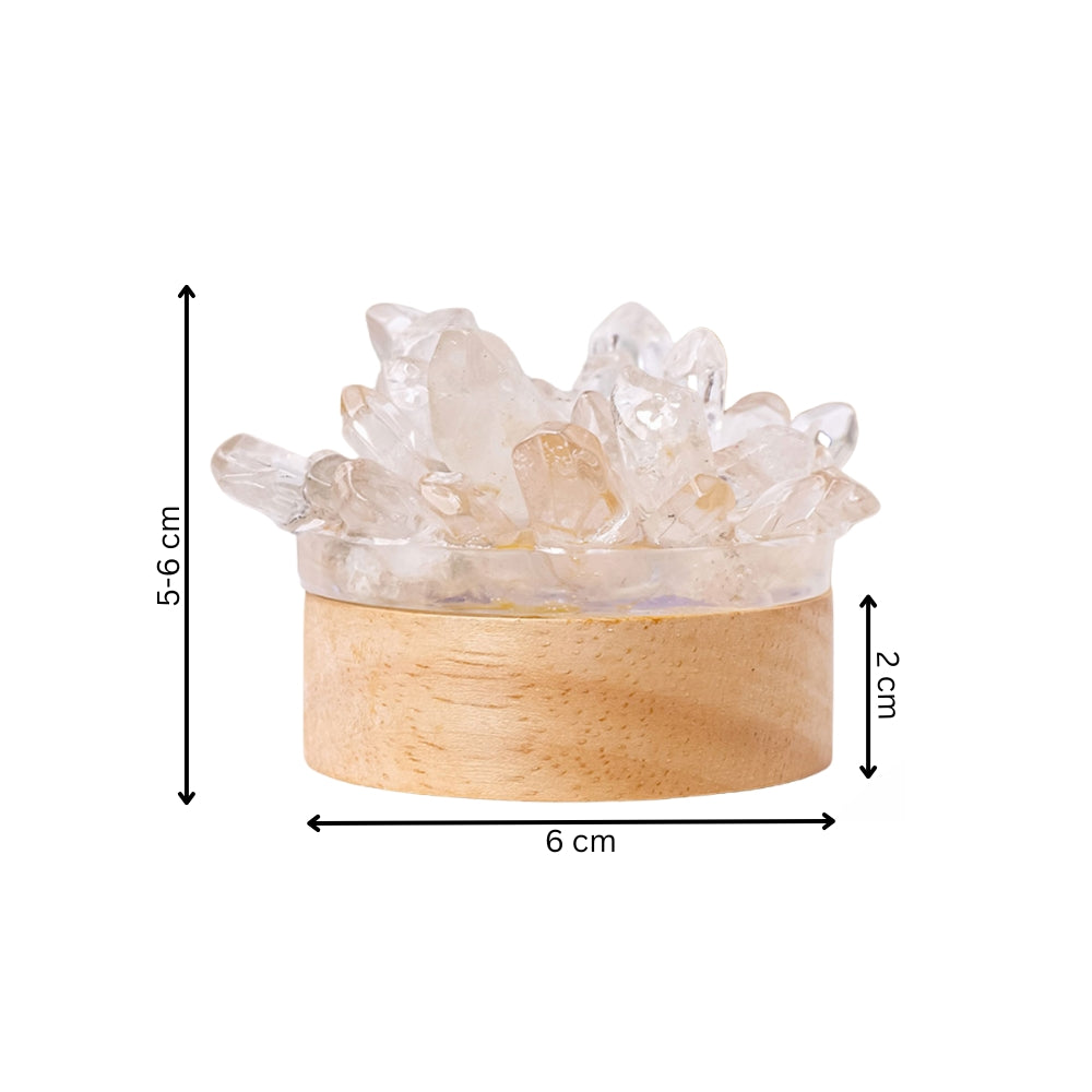 Natural Crystal Lamp Home Decoration Mineral Specimen Collection