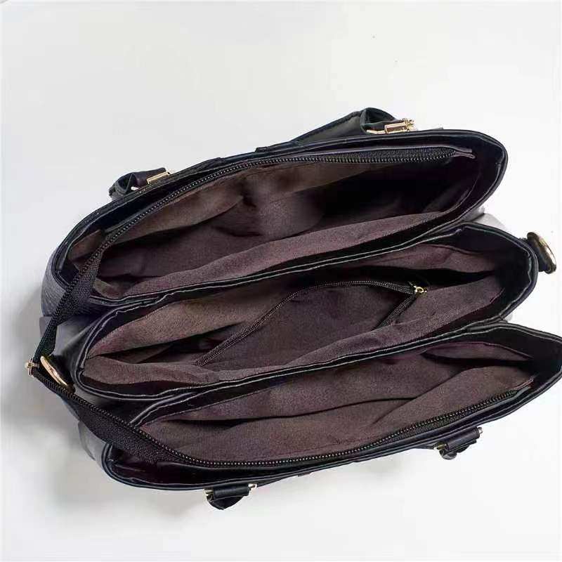 Lattice-Panel Bow Handbag
