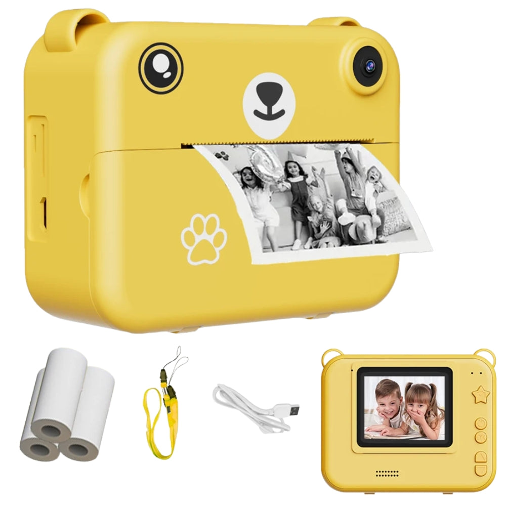 Kids Instant Print Camera 1080P HD Video Recorder