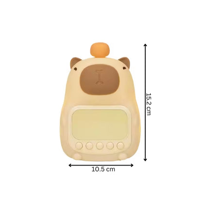 Capybara Night Light Children Alarm Clock Night Lamp