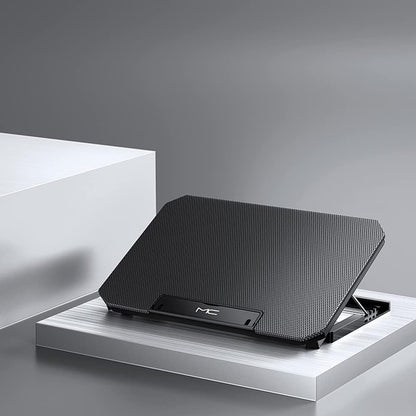 Gaming Laptop Cooling Pad with LED Display USB Ports Adjustable Stand High Speed Fan