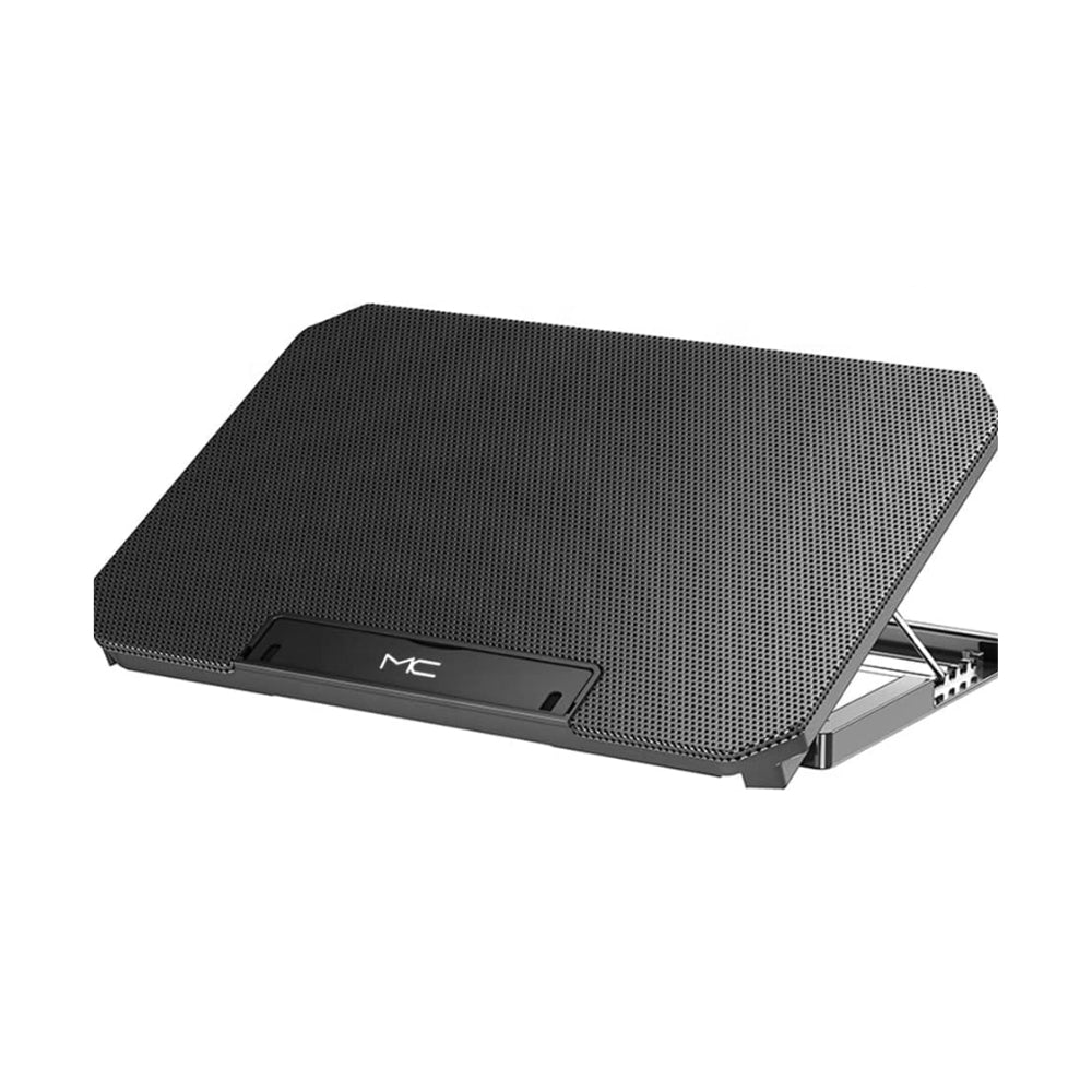 Gaming Laptop Cooling Pad with LED Display USB Ports Adjustable Stand High Speed Fan