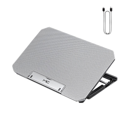 Gaming Laptop Cooling Pad with LED Display USB Ports Adjustable Stand High Speed Fan