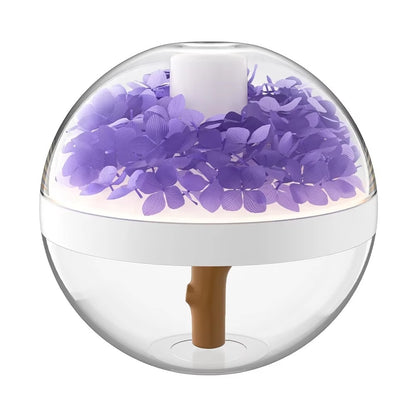 270ml USB Rechargeable Air Humidifier with LED Light and Mist Function
