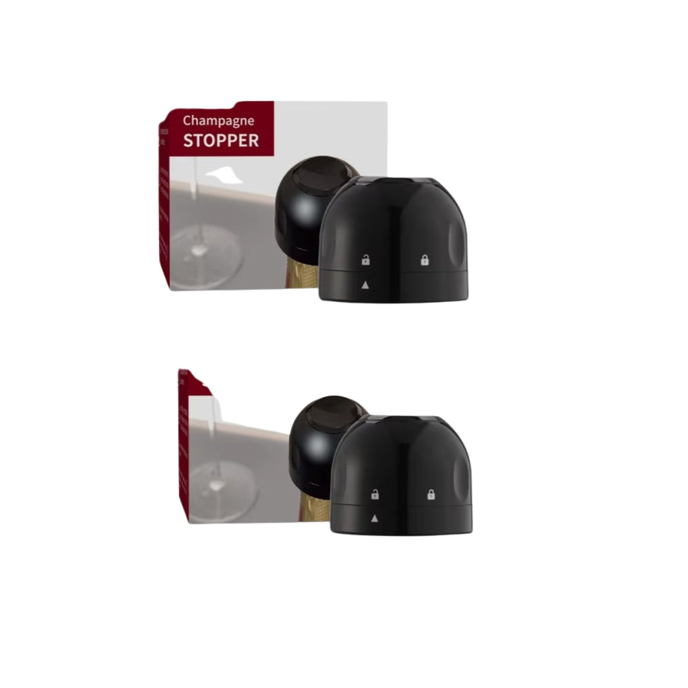 2pcs Vacuum Red Wine Bottle Cap Stopper Silicone Sealed Champagne Bottle Stopper