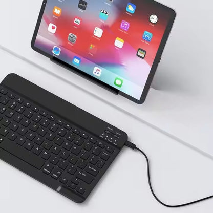 10 inch Universal Wireless Bluetooth Keyboard and Mouse Set