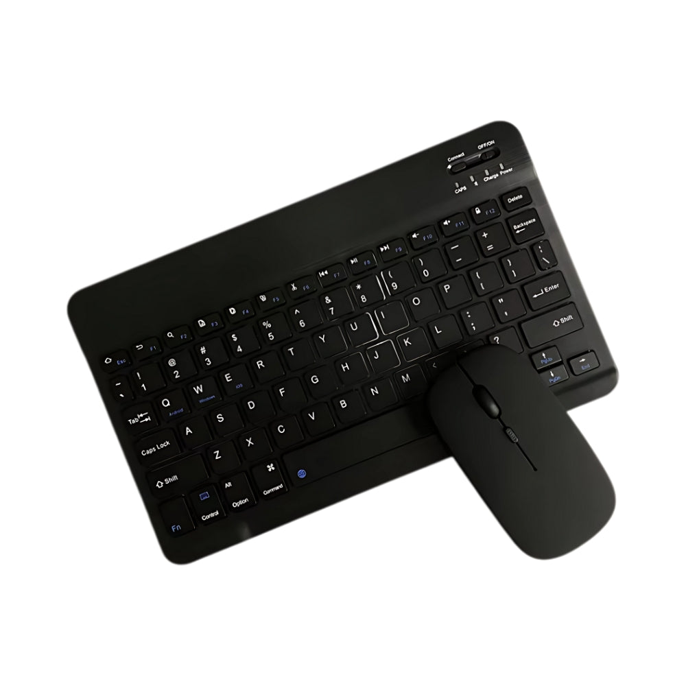 10 inch Universal Wireless Bluetooth Keyboard and Mouse Set
