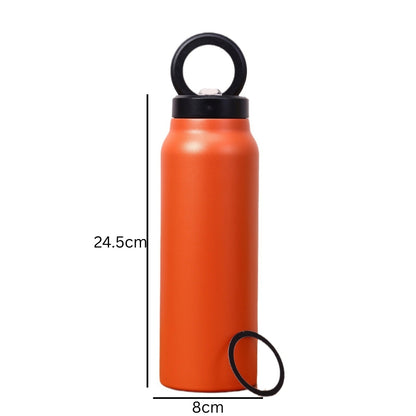 Magnetic Phone Holder Insulated Water Bottle