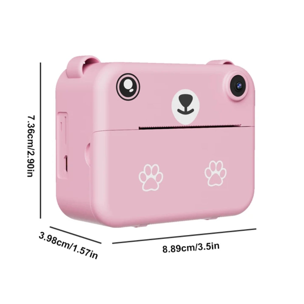 Kids Instant Print Camera 1080P HD Video Recorder