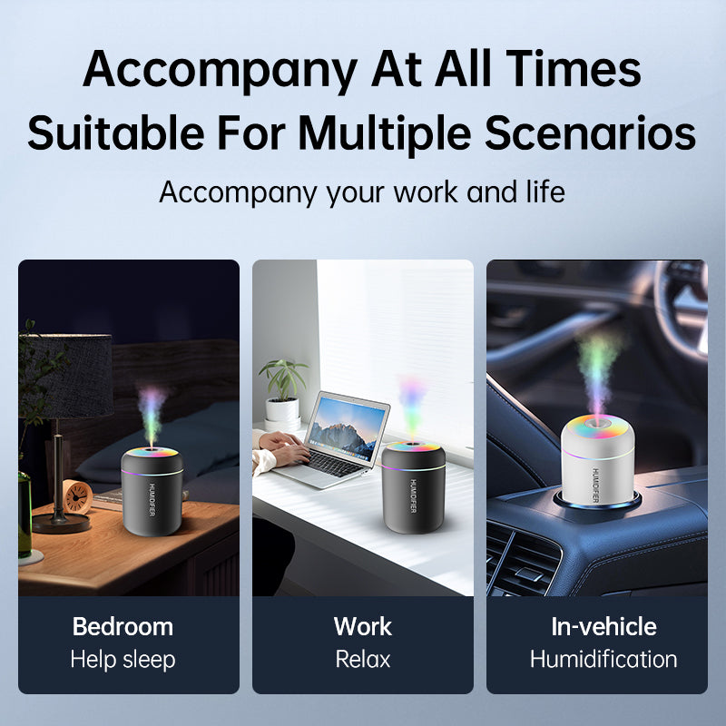 Mini Air Humidifier USB Electric Aroma Diffuser Aromatherapy Mist Maker