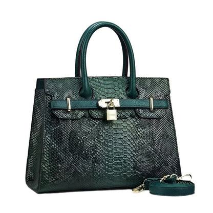 Velvet Crimson Satchel Handbag