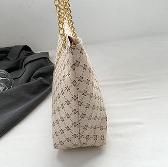 Fawn Lattice Tote Handbag