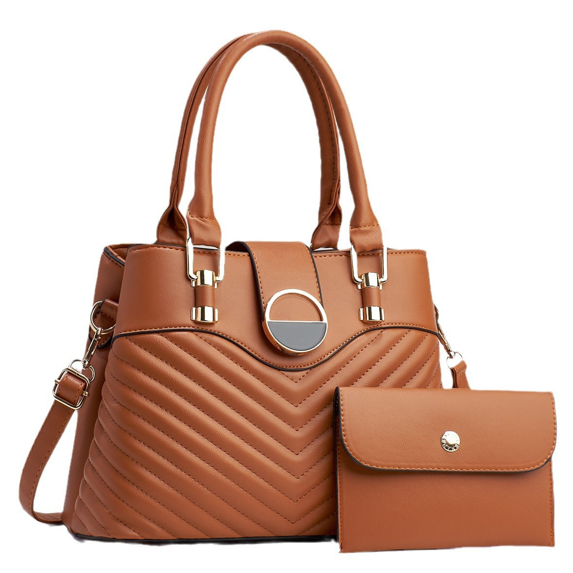Atelier Compartment Tote Handbag