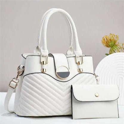 Atelier Compartment Tote Handbag