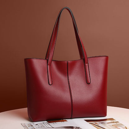 Glazed Luster Tote Handbag