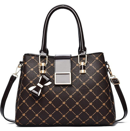 Women's Large Capacity Satchel Crossbody Bag Elegant Work Tote Handbag Australia