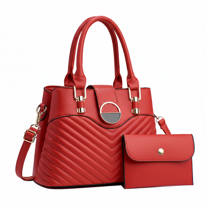 Atelier Compartment Tote Handbag