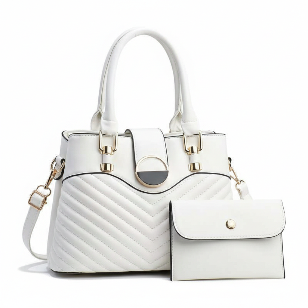 Atelier Compartment Tote Handbag