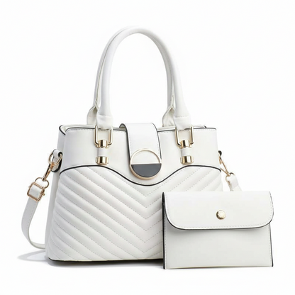 Atelier Compartment Tote Handbag
