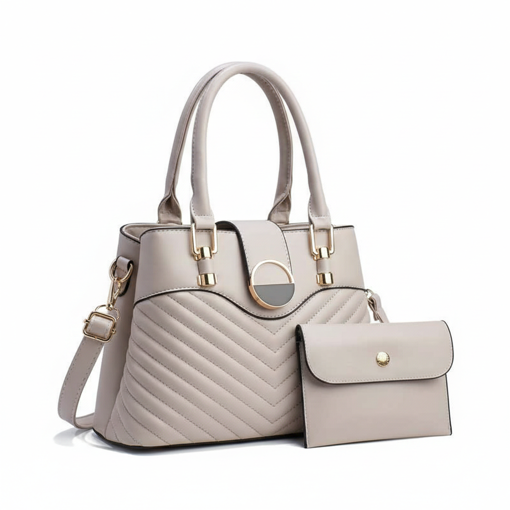 Atelier Compartment Tote Handbag