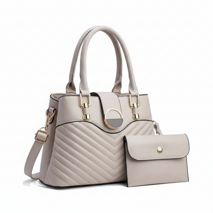 Atelier Compartment Tote Handbag