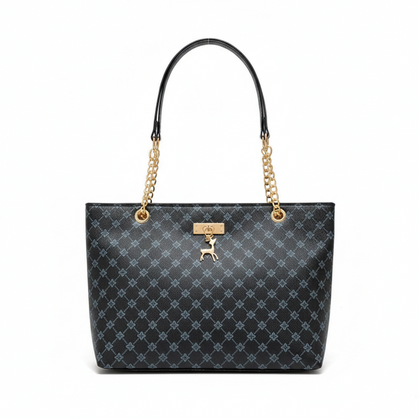 Fawn Lattice Tote Handbag