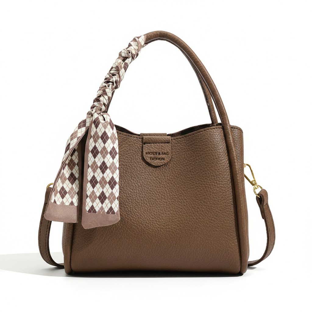 Gilded Arch-Handle Handbag