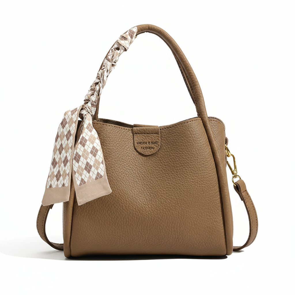 Gilded Arch-Handle Handbag