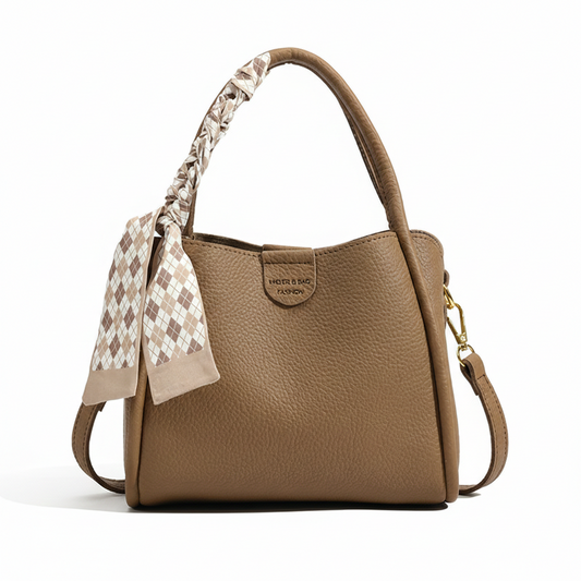 Gilded Arch-Handle Handbag