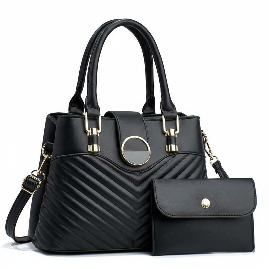Atelier Compartment Tote Handbag