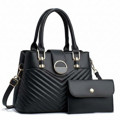 Atelier Compartment Tote Handbag