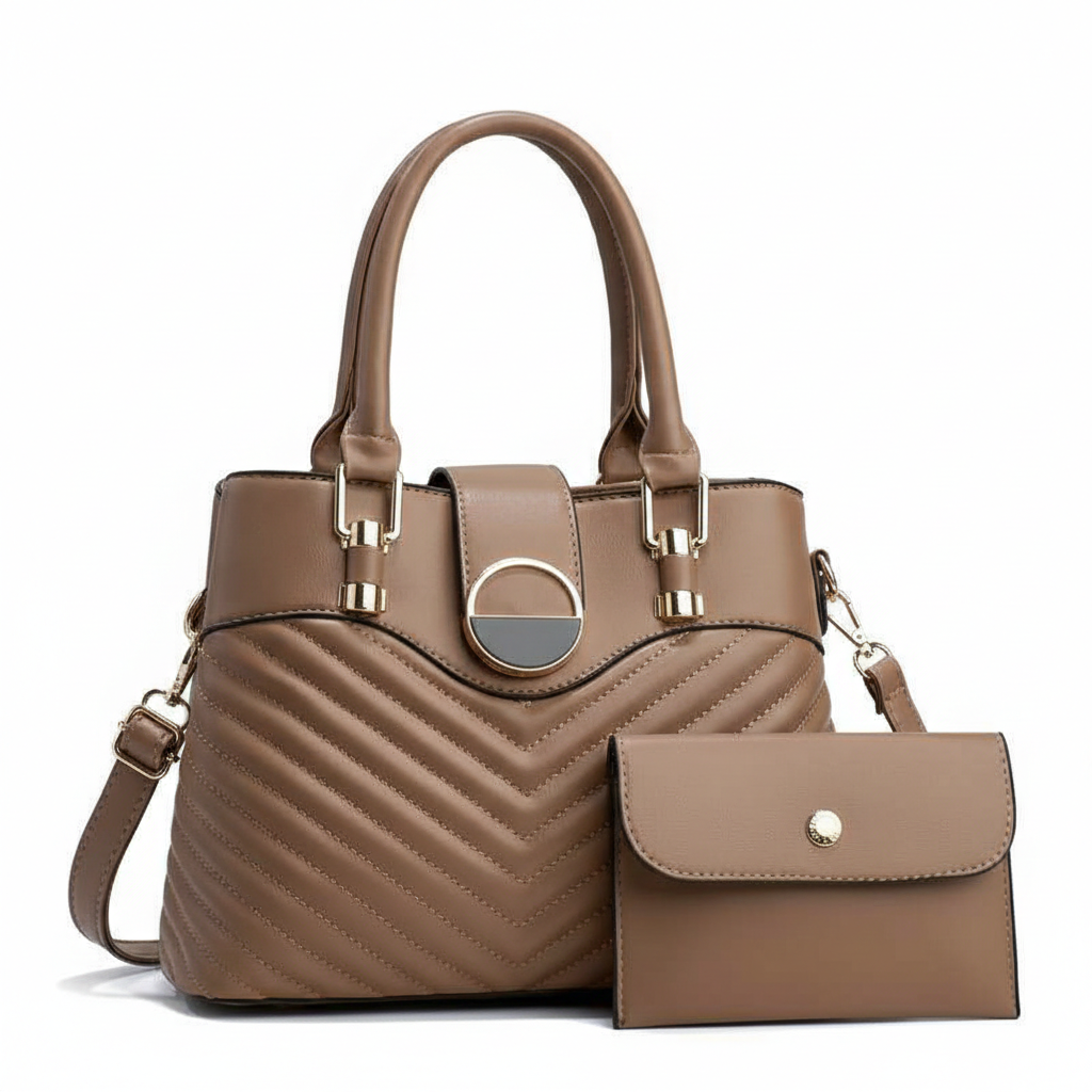Atelier Compartment Tote Handbag