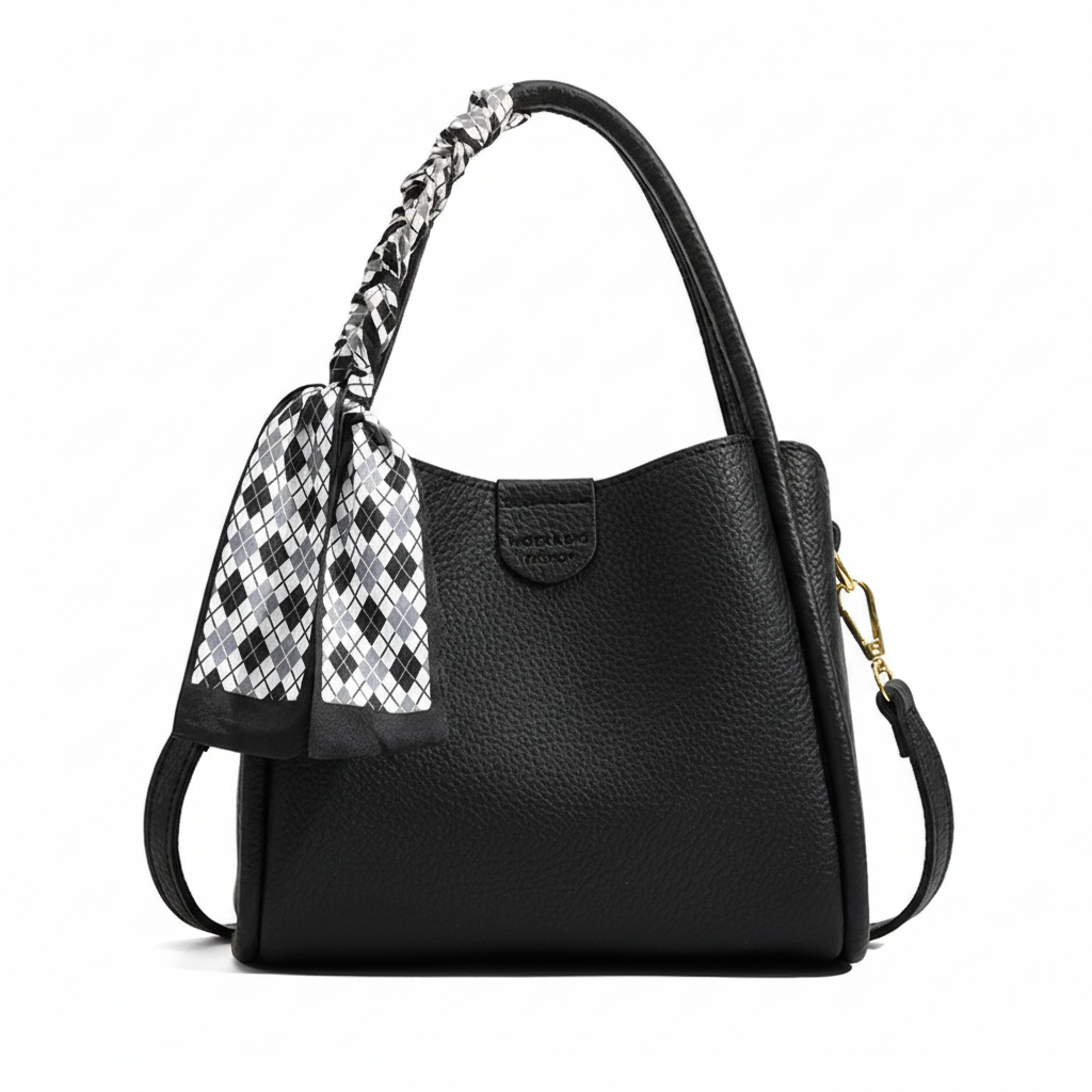 Gilded Arch-Handle Handbag