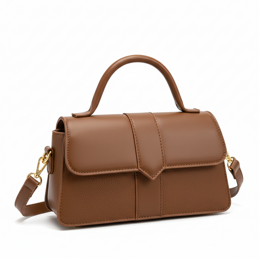 Roasted Mocha Crossbody Handbag