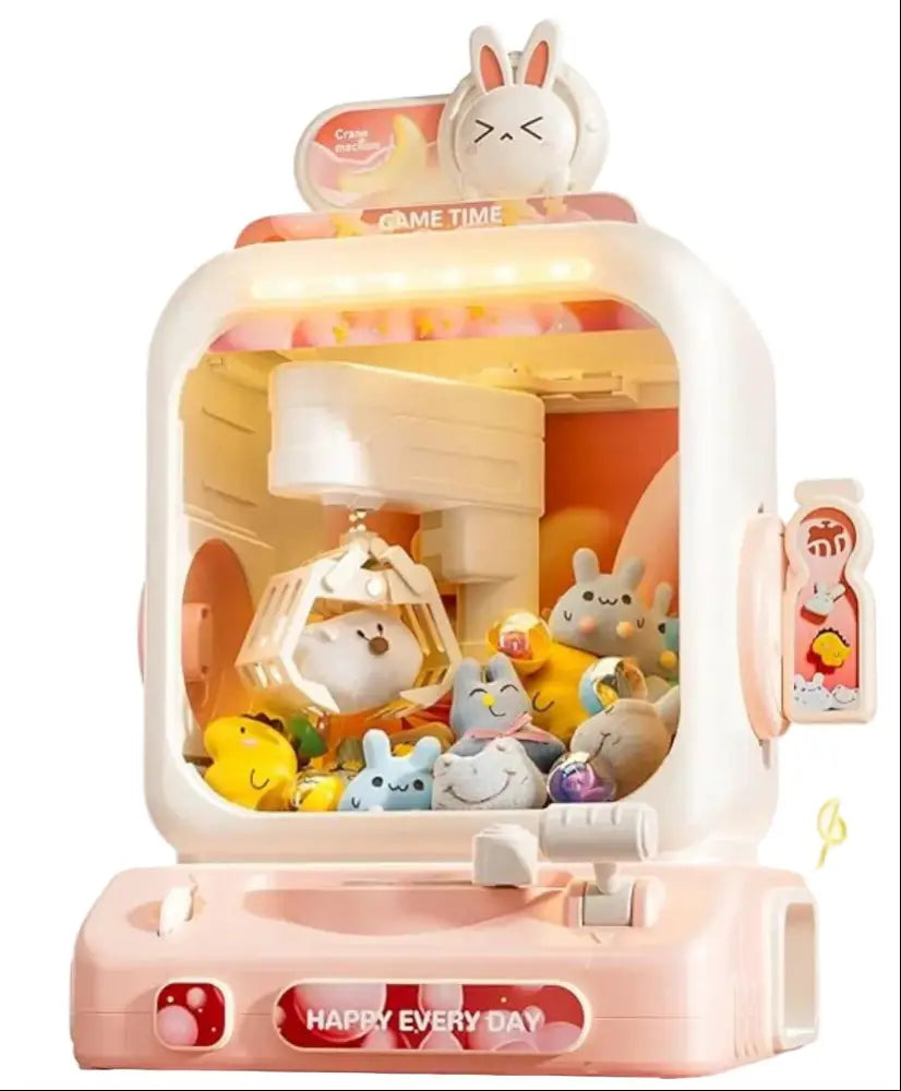 Claw Machine Kids Mini Claw Toy Crane Machines Music Doll Children Toys