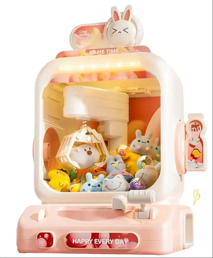Claw Machine Kids Mini Claw Toy Crane Machines Music Doll Children Toys