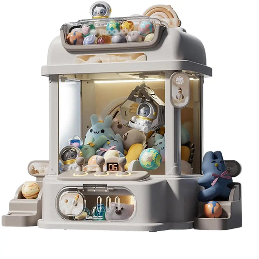 Claw Machine Kids Mini Claw Toy Crane Machines Music Doll Children Toys