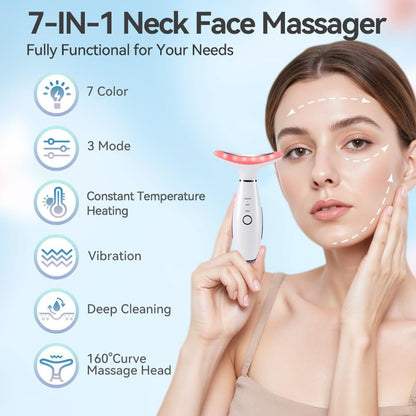 Red Light Therapy Massager Face Skin Rejuvenation for Face & Neck