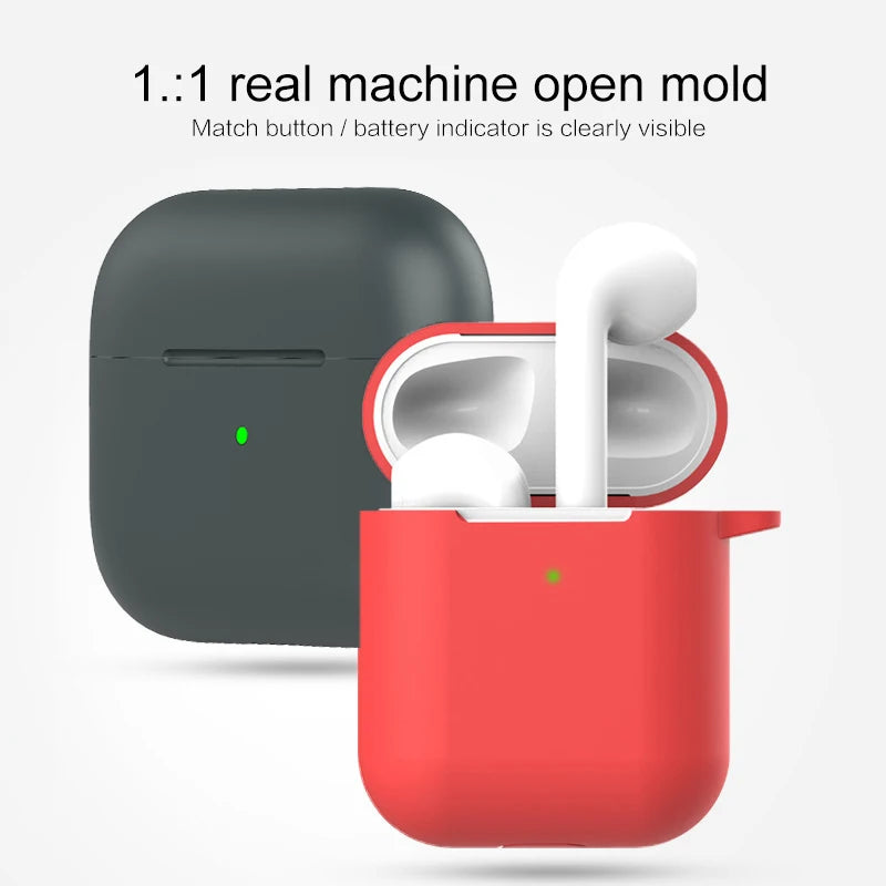 Silicone Earphone Cases for Airpods 4 1/2, Airpods 3 Case Headphones Case Protective Case for Apple Airpods Pro 2 Airpods Covers