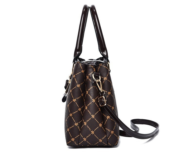 Women's Large Capacity Satchel Crossbody Bag Elegant Work Tote Handbag Australia